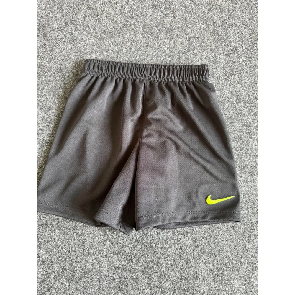 Nike Total 90 T90 Kids Soccer Jersey and Shorts 2-Piece Set Blue Green Black 4T